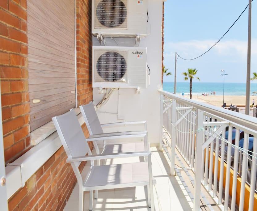 Beach Papa Luna Apartment Пеньискола Экстерьер фото